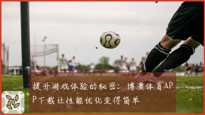 提升游戏体验的秘密：博澳体育APP下载让性能优化变得简单